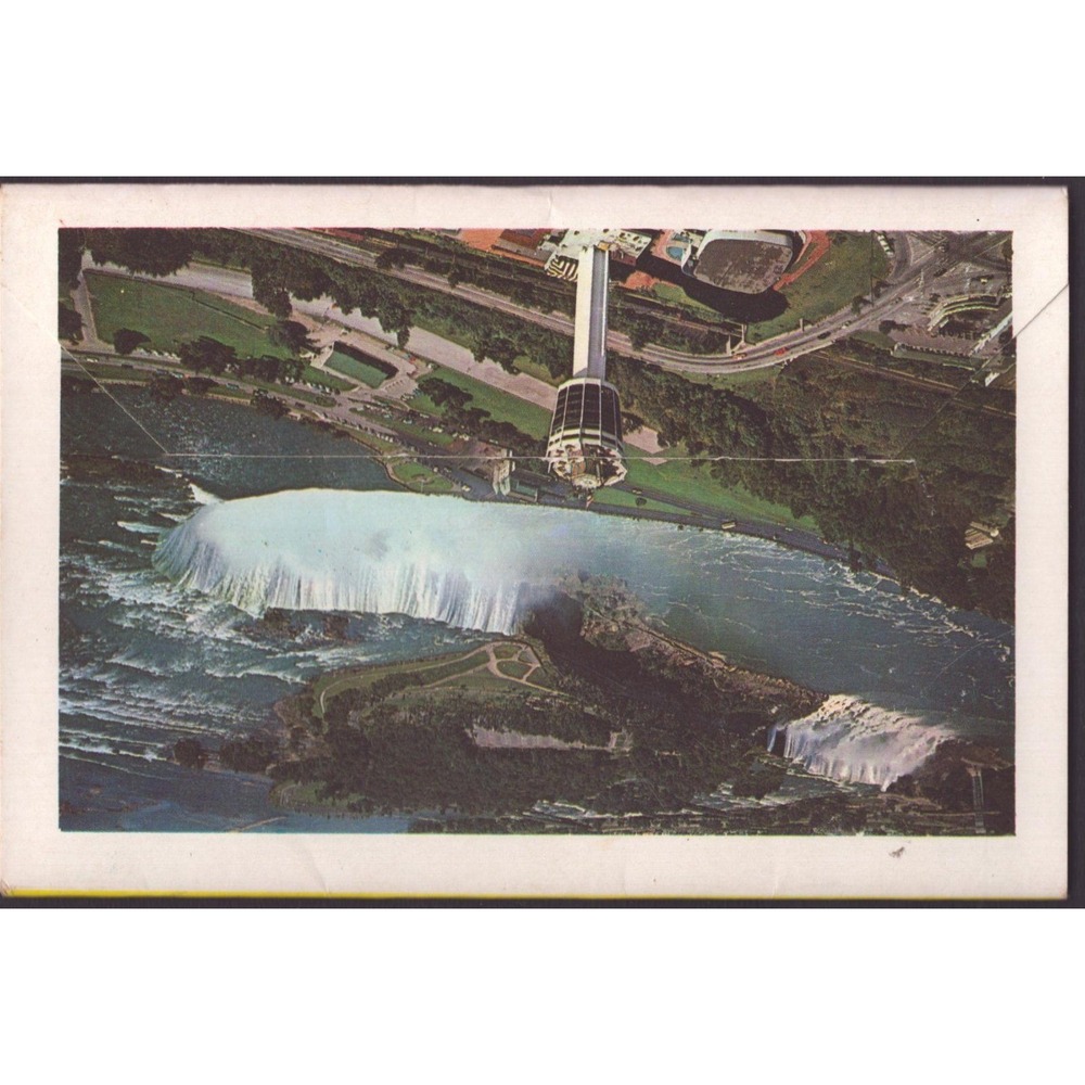 Niagara Falls Canada Horseshoe Falls Souvenir Postcard Folder Ontario Tourists - Picture 2 of 2